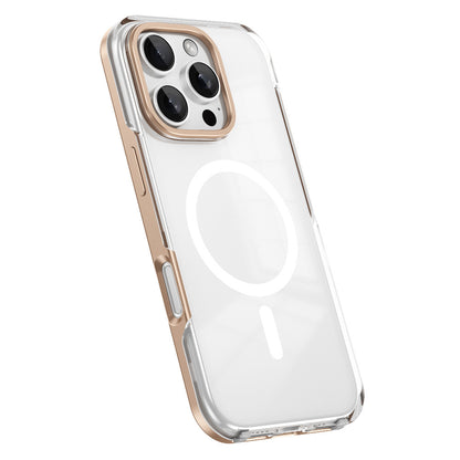 Apple iPhone 16 Pro Kılıf Magsafe Şarj Özellikli Çıkarılabilir Arka Yüzeyli Zore Polar Kapak Siyah