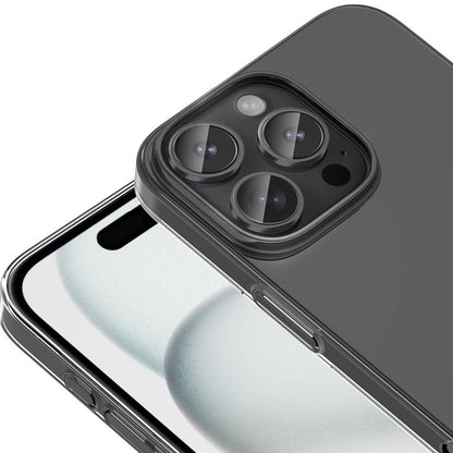 Apple iPhone 16 Pro Kılıf Zore Droga Kapak Şeffaf
