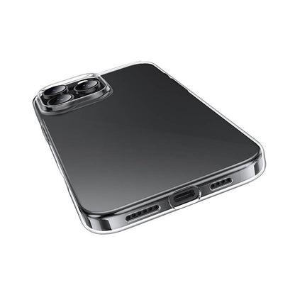 Apple iPhone 16 Pro Kılıf Zore Süper Silikon Kapak Şeffaf