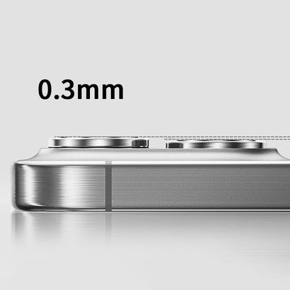 Apple iPhone 16 Pro Max Zore Mikro Kamera Lens Koruyucu Siyah