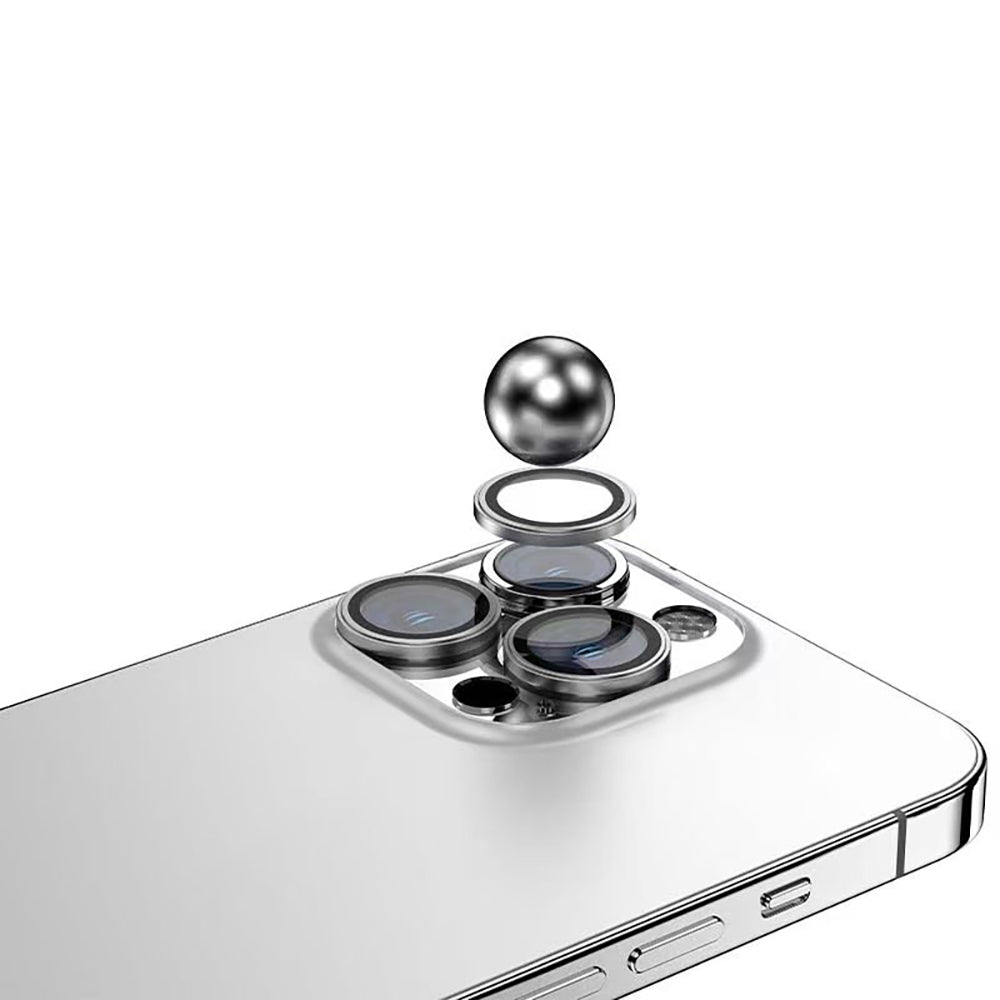 Apple iPhone 16 Pro Zore Mikro Kamera Lens Koruyucu Siyah