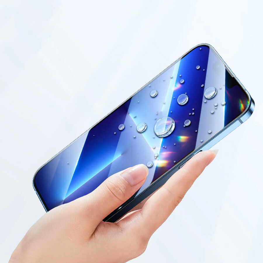 Apple iPhone 16E Davin 5D Cam Ekran Koruyucu Siyah