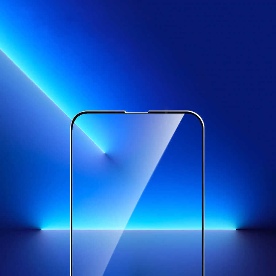 Apple iPhone 16E Davin 5D Cam Ekran Koruyucu Siyah