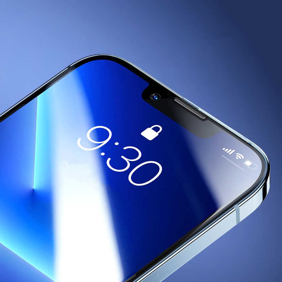 Apple iPhone 16E Davin 5D Cam Ekran Koruyucu Siyah