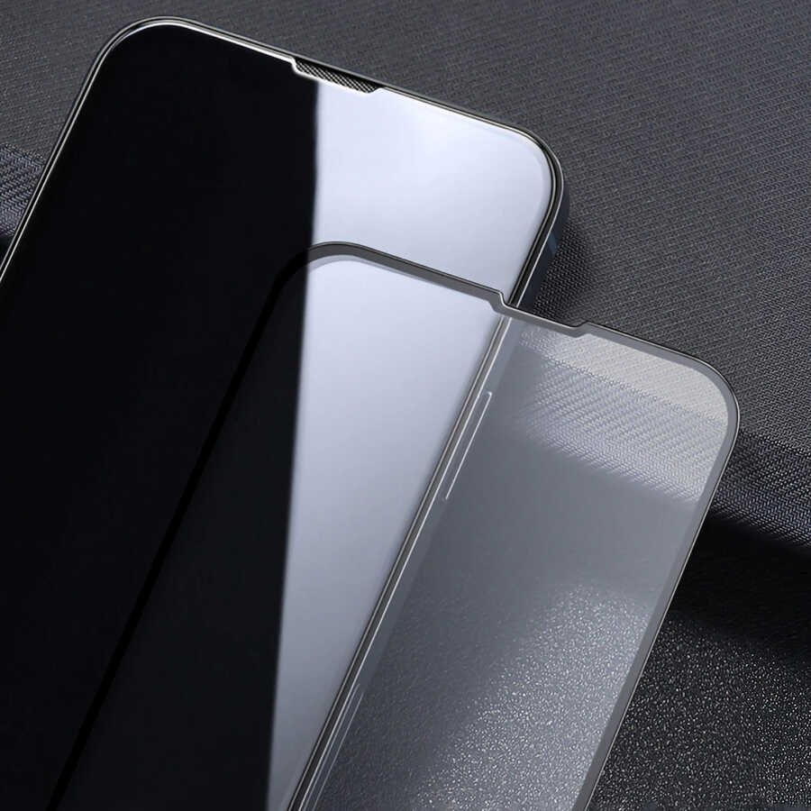 Apple iPhone 16E Davin 5D Cam Ekran Koruyucu Siyah