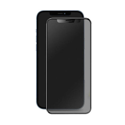 Apple iPhone 16E Hayalet Ekran Koruyucu Davin Privacy Mat Seramik Ekran Filmi Siyah