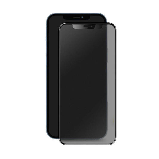 Apple iPhone 16E Hayalet Ekran Koruyucu Davin Privacy Mat Seramik Ekran Filmi Siyah