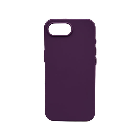 Apple iPhone 16E Kılıf Zore Biye Silikon Mor