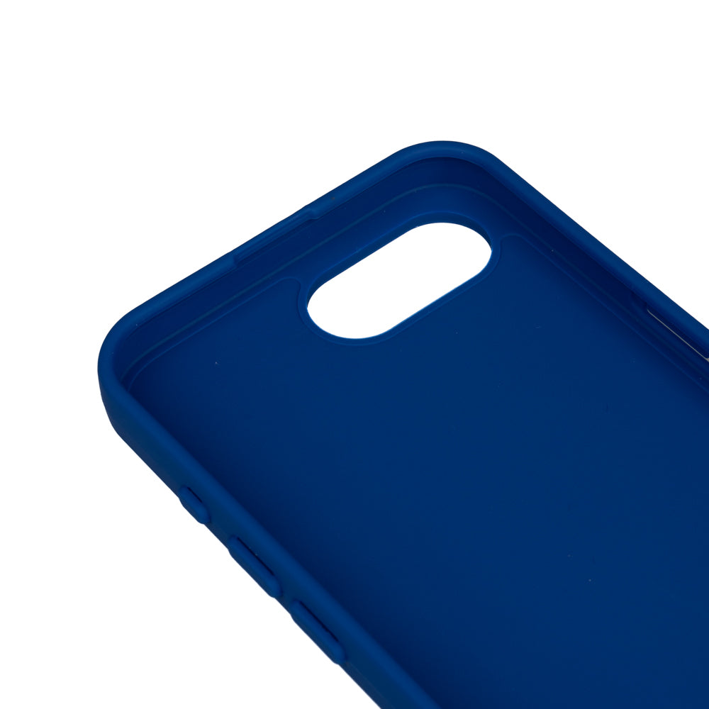 Apple iPhone 16E Kılıf Zore Biye Silikon Mavi
