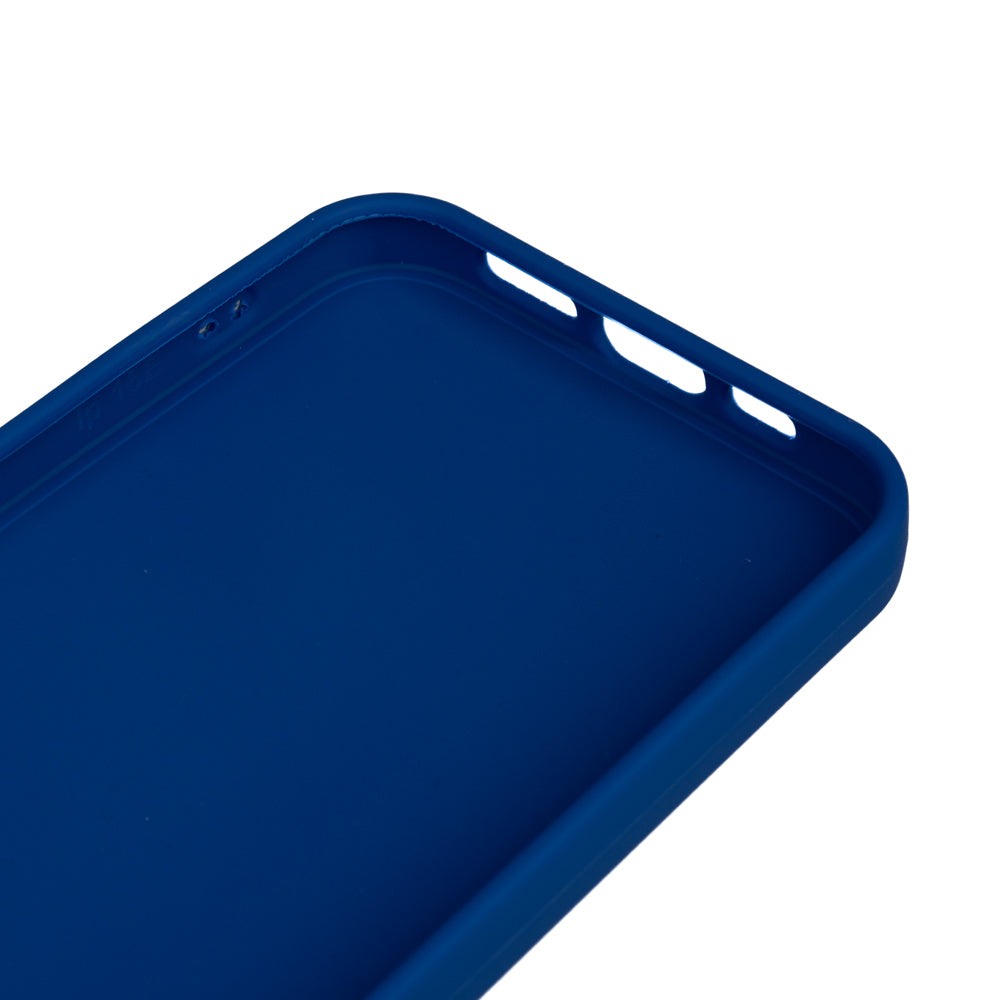 Apple iPhone 16E Kılıf Zore Biye Silikon Mavi