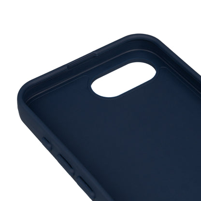 Apple iPhone 16E Kılıf Zore Biye Silikon Mavi
