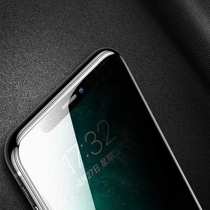 Apple iPhone 16E Zore Anti-Dust Privacy Temperli Ekran Koruyucu Siyah