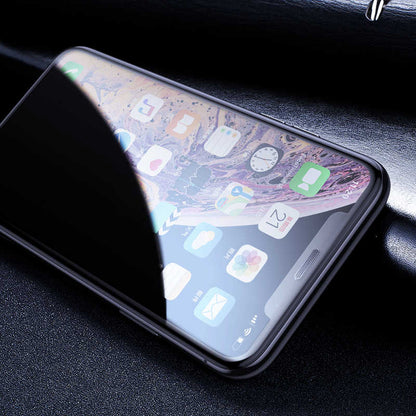 Apple iPhone 16E Zore Anti-Dust Privacy Temperli Ekran Koruyucu Siyah
