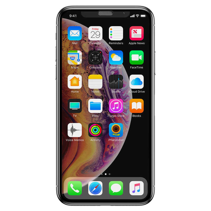 Apple iPhone 16E Zore Anti-Dust Privacy Temperli Ekran Koruyucu Siyah