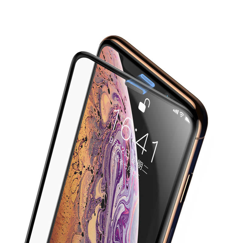 Apple iPhone 16E Zore Anti-Dust Temperli Ekran Koruyucu Siyah