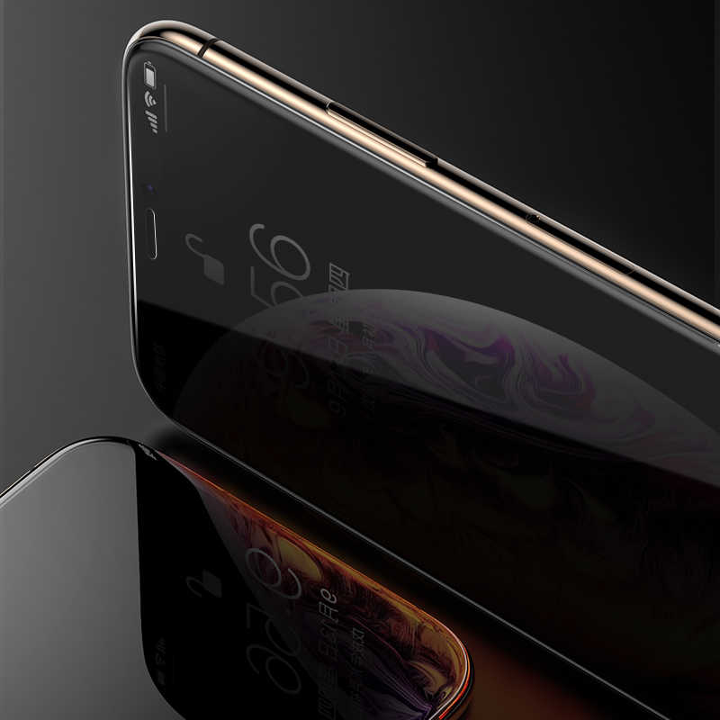 Apple iPhone 16E Zore Kor Privacy Cam Ekran Koruyucu Siyah