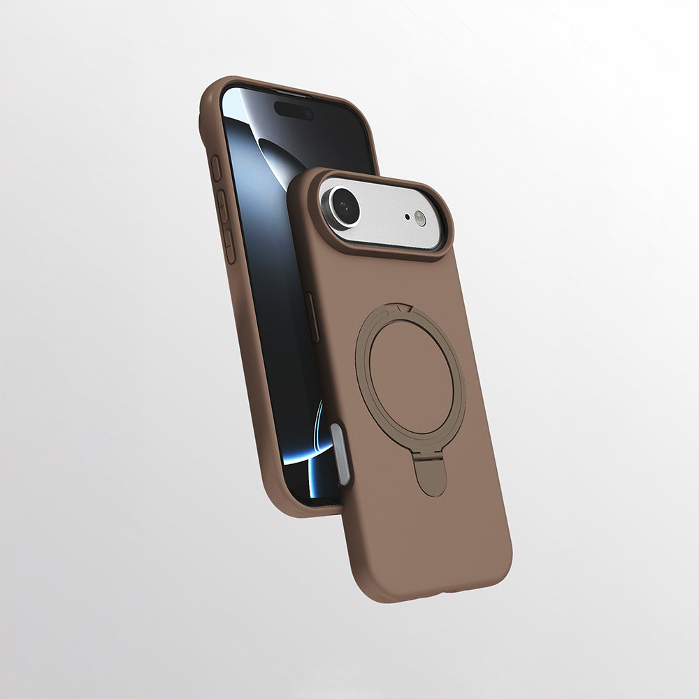 Apple iPhone 17 Air Kılıf M-safe Şarj Özellikli Standlı Zore Samara Kapak