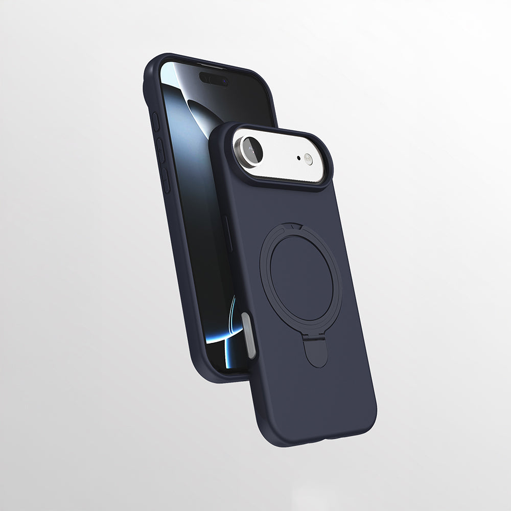 Apple iPhone 17 Air Kılıf M-safe Şarj Özellikli Standlı Zore Samara Kapak