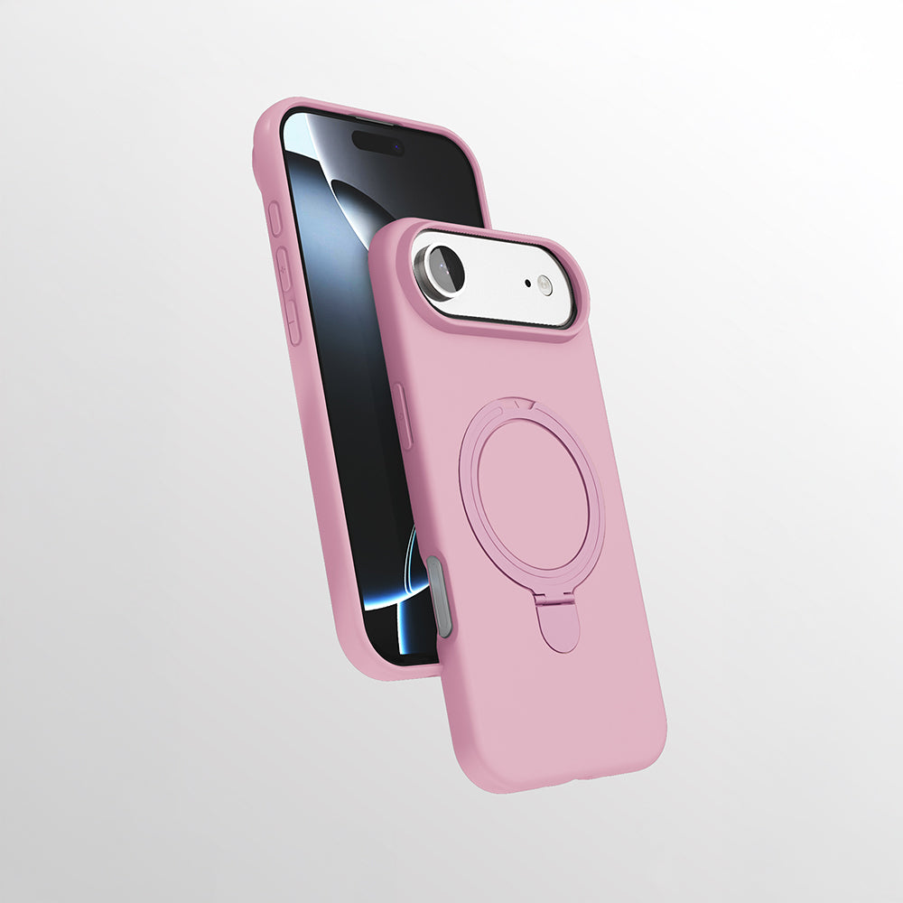 Apple iPhone 17 Air Kılıf M-safe Şarj Özellikli Standlı Zore Samara Kapak