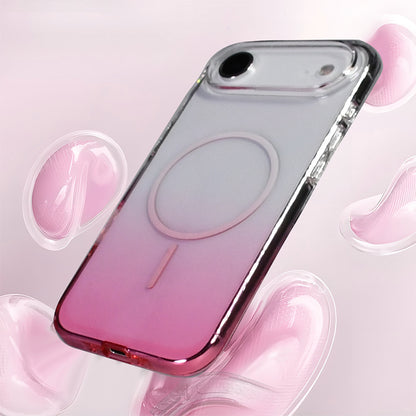 Apple iPhone 17 Air Kılıf M-Safe Şarj Özellikli Zore Septik Silikon Kapak Mor