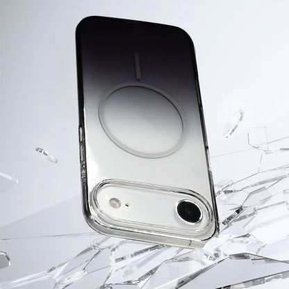 Apple iPhone 17 Air Kılıf M-Safe Şarj Özellikli Zore Septik Silikon Kapak Pembe