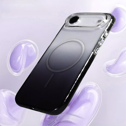 Apple iPhone 17 Air Kılıf M-Safe Şarj Özellikli Zore Septik Silikon Kapak Pembe