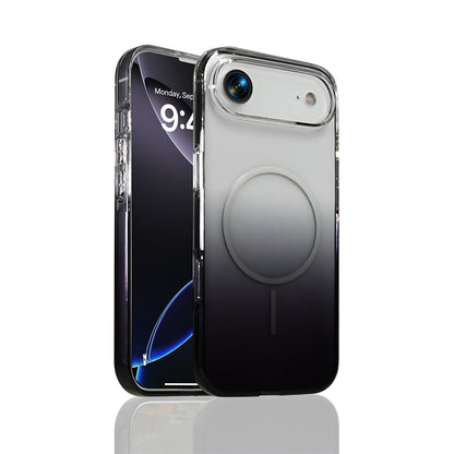 Apple iPhone 17 Air Kılıf M-Safe Şarj Özellikli Zore Septik Silikon Kapak Siyah