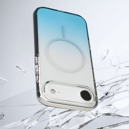 Apple iPhone 17 Air Kılıf M-Safe Şarj Özellikli Zore Septik Silikon Kapak Siyah