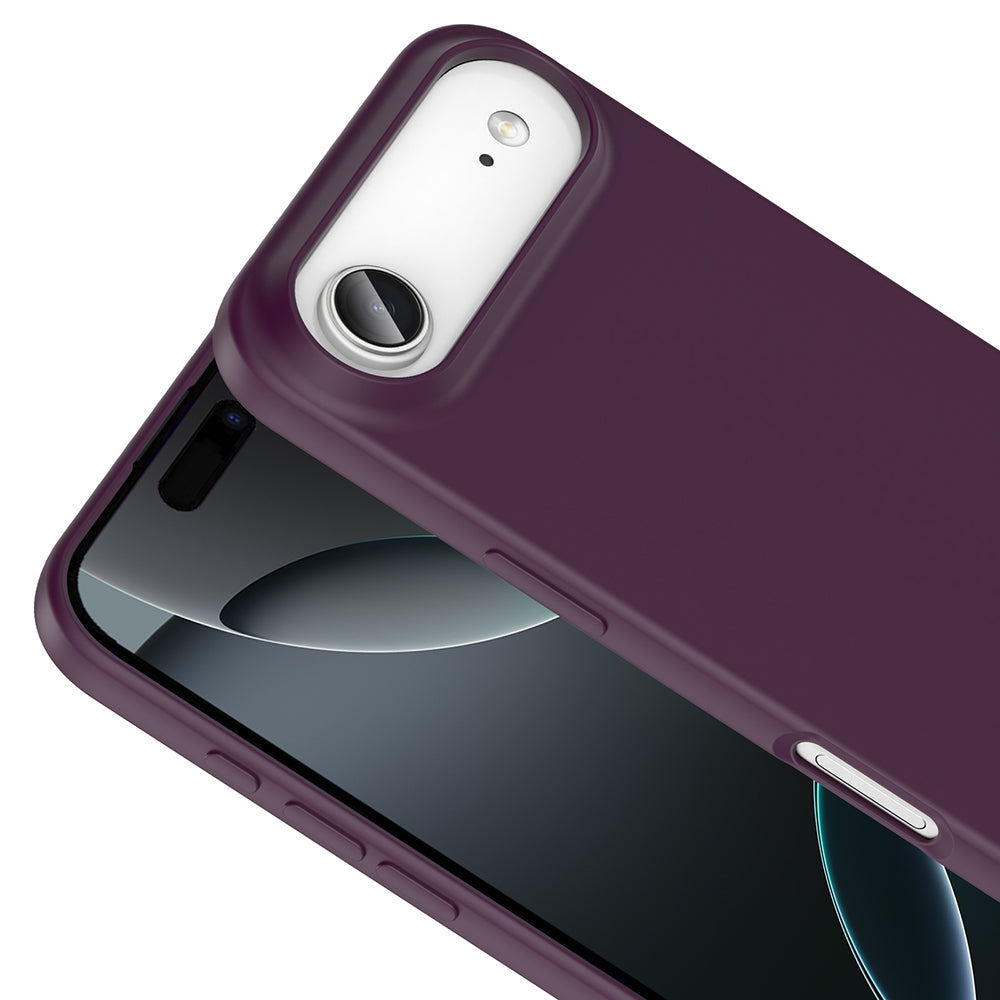 Apple iPhone 17 Air Kılıf Zore Mara Lansman Kapak Turuncu