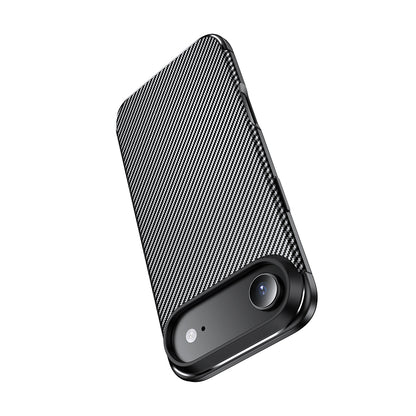 Apple iPhone 17 Air Kılıf Zore Negro Silikon Kapak Siyah