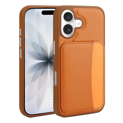 Apple iPhone 17 Kılıf Kartlıklı Zore X-Kart Silikon Kapak Siyah