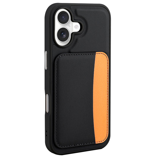 Apple iPhone 17 Kılıf Kartlıklı Zore X-Kart Silikon Kapak