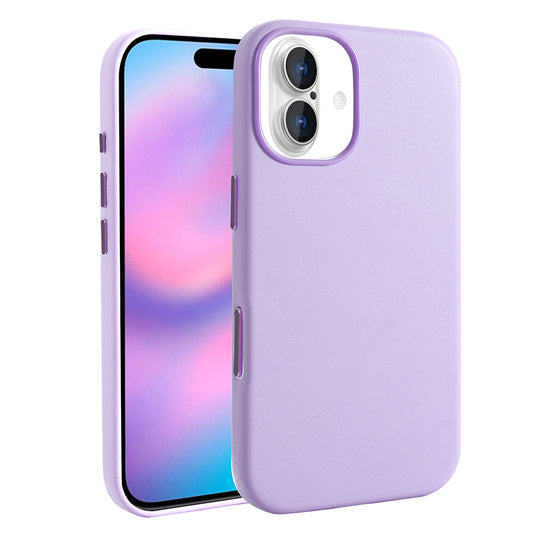 Apple iPhone 17 Kılıf M-safe Şarj Özellikli PU Deri Görünümlü Zore Kupra Kapak