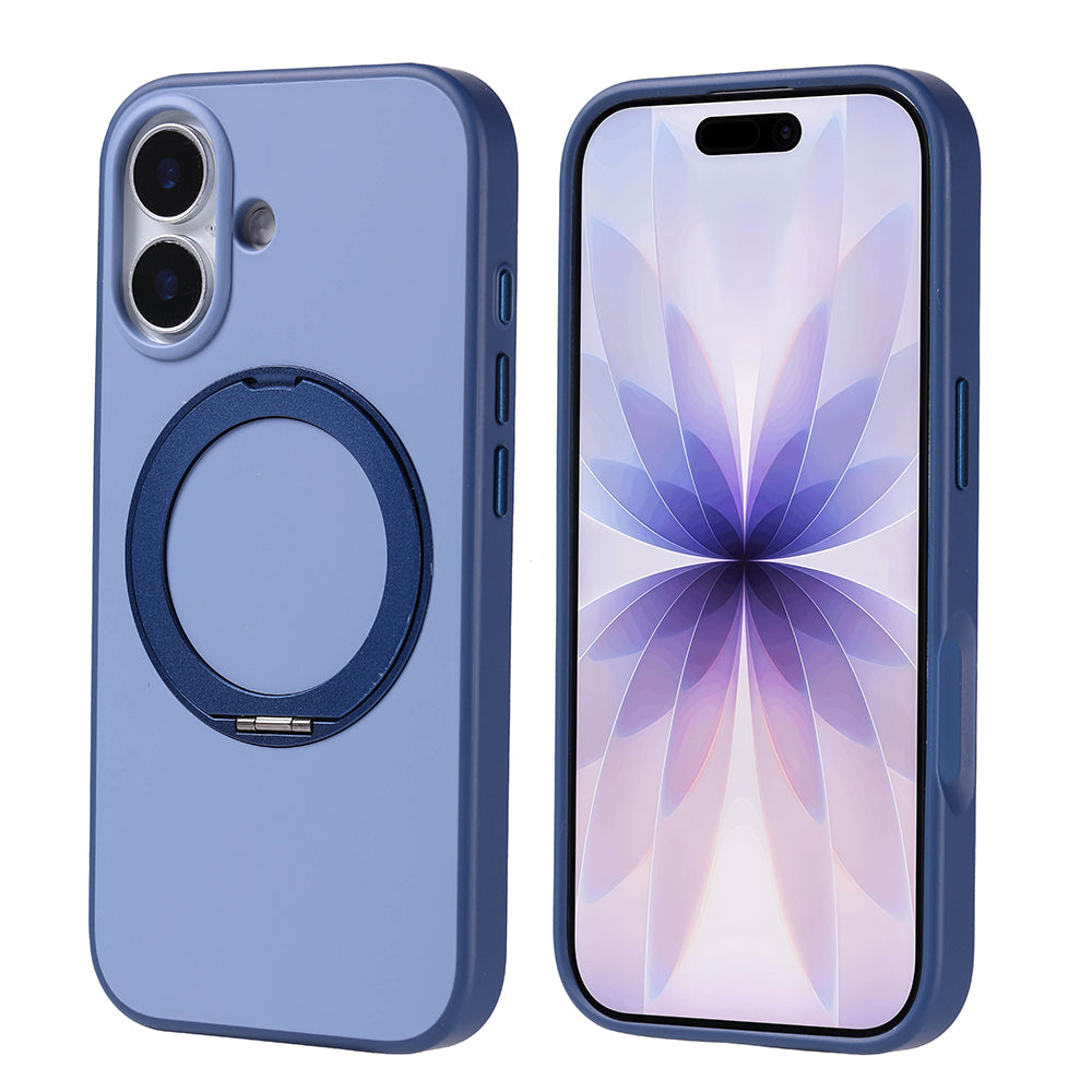 Apple iPhone 17 Kılıf M-Safe Şarj Özellikli Standlı Zore Proton Silikon Kapak