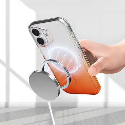 Apple iPhone 17 Kılıf M-Safe Şarj Özellikli Zore Septik Silikon Kapak Siyah