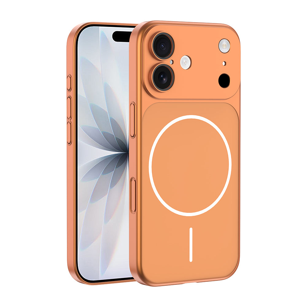 Apple iPhone 17 Kılıf Zore M-Safe Şarj Özellikli Kamera Korumalı Spark Kapak