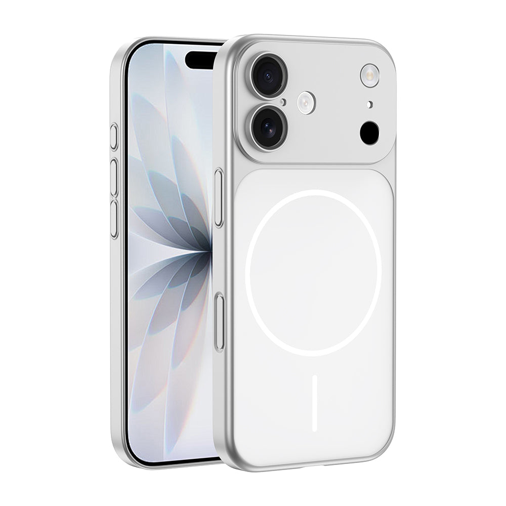 Apple iPhone 17 Kılıf Zore M-Safe Şarj Özellikli Kamera Korumalı Spark Kapak