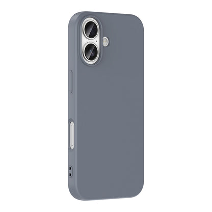 Apple iPhone 17 Kılıf Zore Mara Lansman Kapak Gri