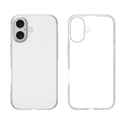 Apple iPhone 17 Kılıf Zore Süper Silikon Kapak Şeffaf