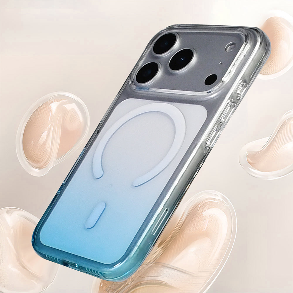 Apple iPhone 17 Pro Kılıf M-Safe Şarj Özellikli Zore Septik Silikon Kapak Pembe