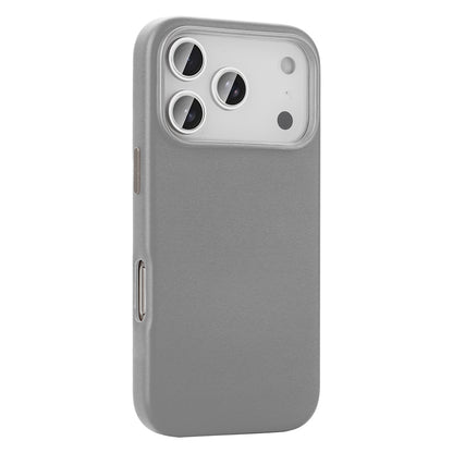 Apple iPhone 17 Pro Max Kılıf M-safe Şarj Özellikli PU Deri Görünümlü Zore Kupra Kapak Pembe
