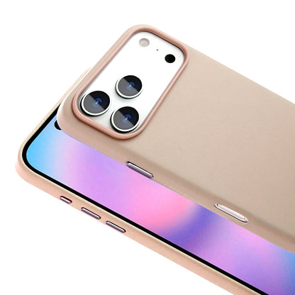 Apple iPhone 17 Pro Max Kılıf M-safe Şarj Özellikli PU Deri Görünümlü Zore Kupra Kapak Gri