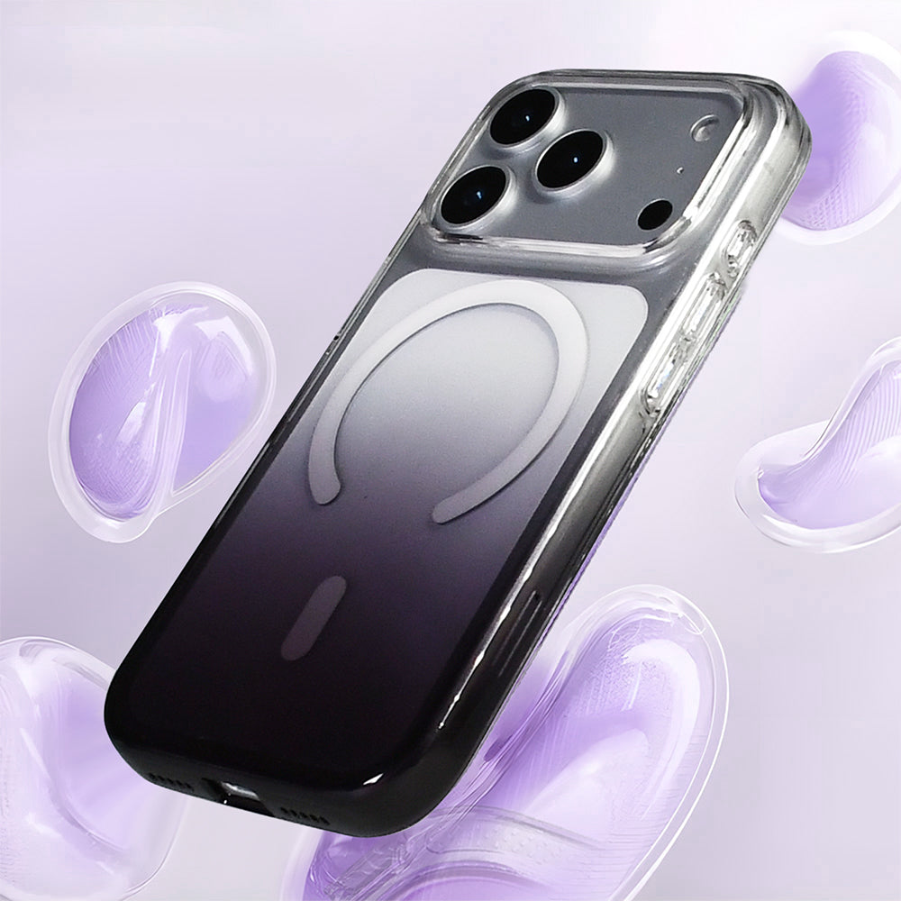 Apple iPhone 17 Pro Max Kılıf M-Safe Şarj Özellikli Zore Septik Silikon Kapak Pembe