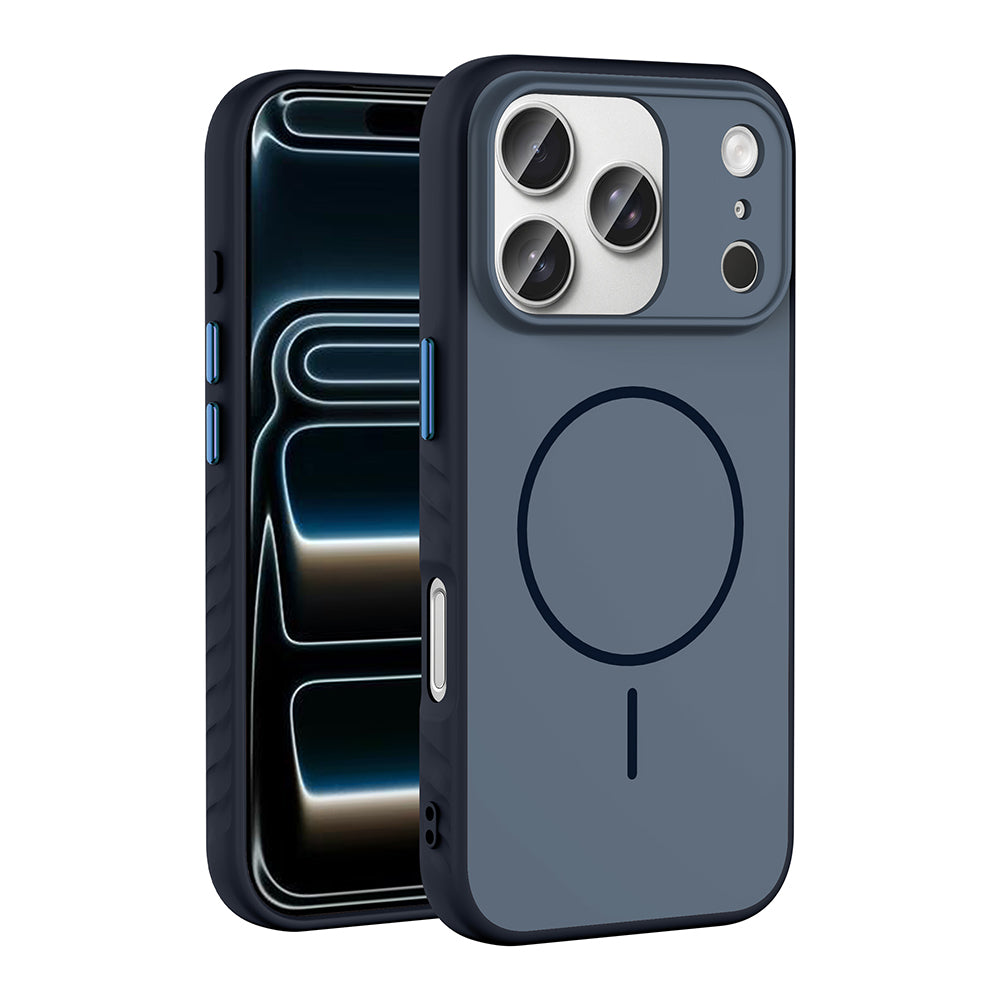 Apple iPhone 17 Pro Max Kılıf M-safe Şarj Özellikli Zore Tea Kapak