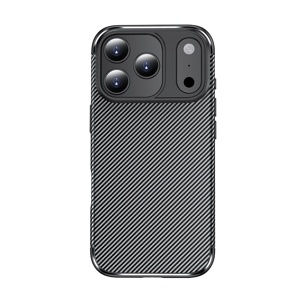 Apple iPhone 17 Pro Max Kılıf Zore Negro Silikon Kapak Siyah