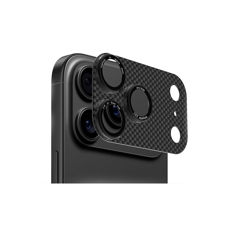 Apple iPhone 17 Pro Zore CL-21 Kamera Lens Koruyucu Siyah