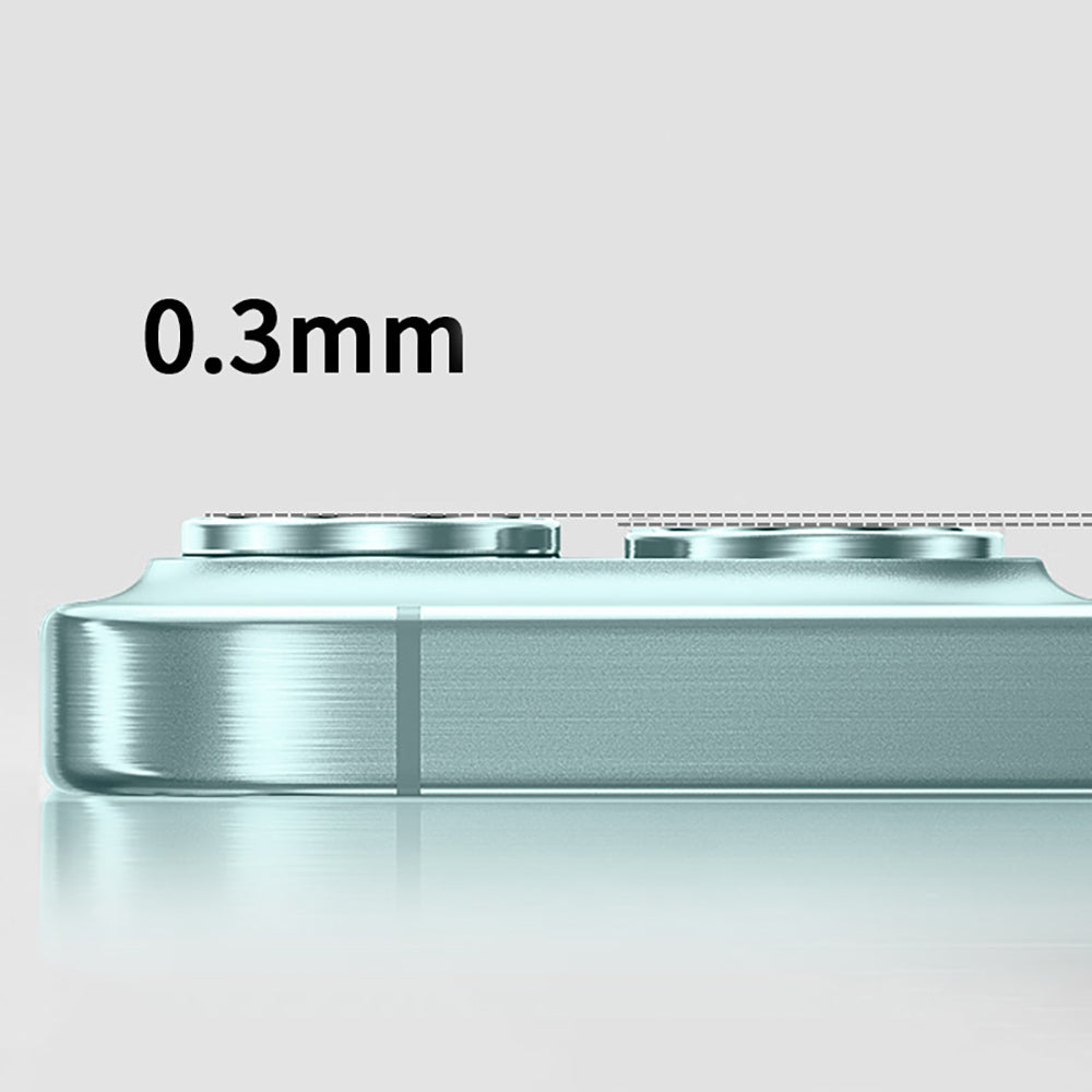Apple iPhone 17 Zore Mikro Kamera Lens Koruyucu Açık Yeşil
