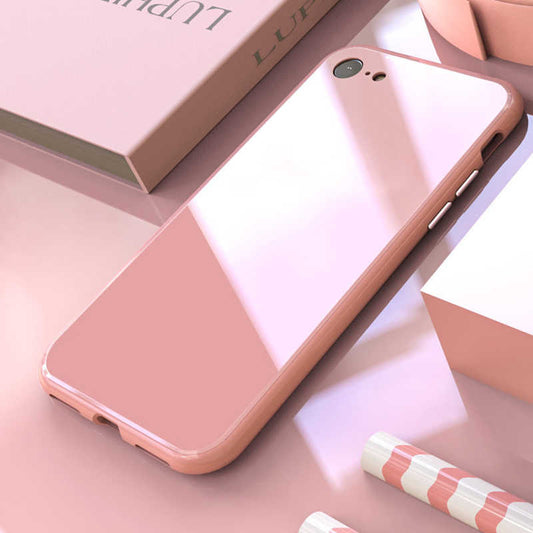 Apple iPhone 6 Kılıf Zore 360 Magnet Kapak Pembe