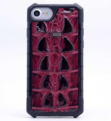 Apple iPhone 6 Kılıf Zore Crocow Kapak Bordo