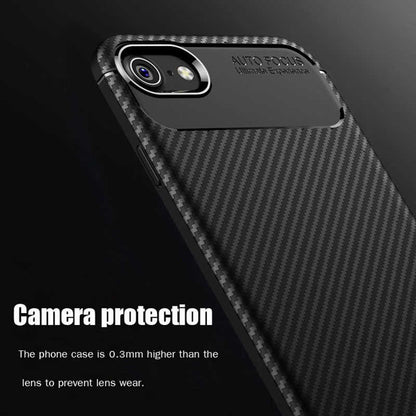 Apple iPhone 6 Kılıf Zore Negro Silikon Kapak Kahverengi